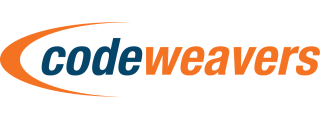 Codeweavers orange and blue logo.png